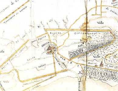 Mappa Cervia antica