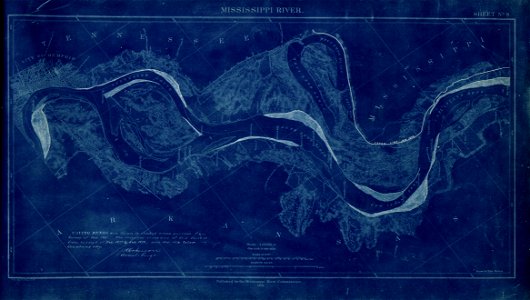 Map of the Mississippi River - from Cairo to Donaldsonville. LOC 95675177-10