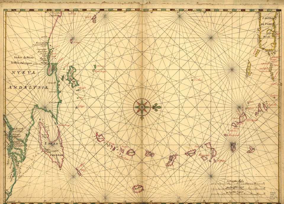Map of Lesser Antilles. LOC 99443222