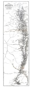 Map of the Portion of Abyssinia Tranversed by the British Expedition in 1868