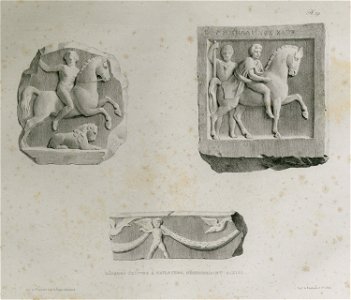Marbres trouvés à Navlochos, Mésembria et Achiol - Sayger C - 1834