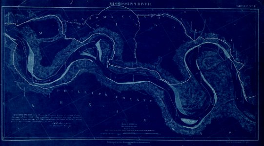Map of the Mississippi River - from Cairo to Donaldsonville. LOC 95675177-14