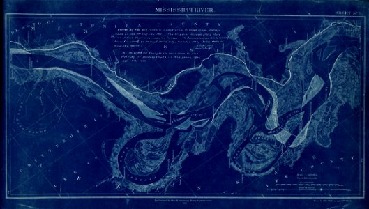 Map of the Mississippi River - from Cairo to Donaldsonville. LOC 95675177-11