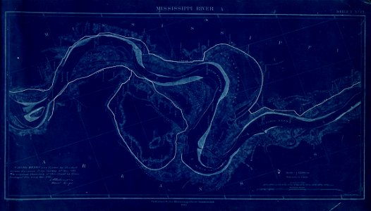 Map of the Mississippi River - from Cairo to Donaldsonville. LOC 95675177-15