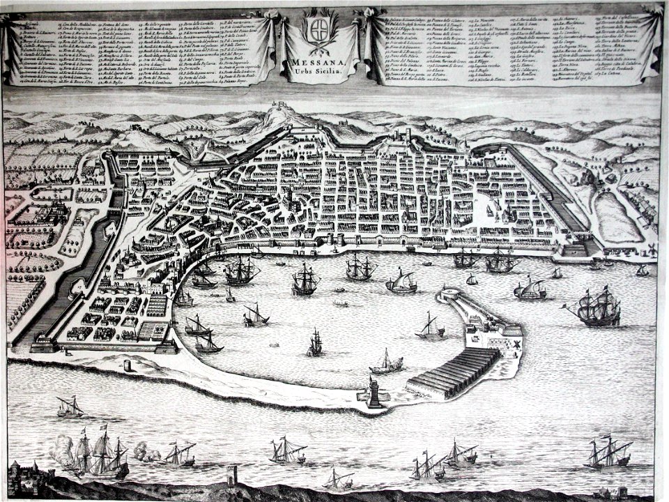 Map of Messina 1