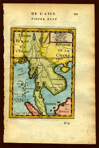 Map of Southeast Asia, 1683