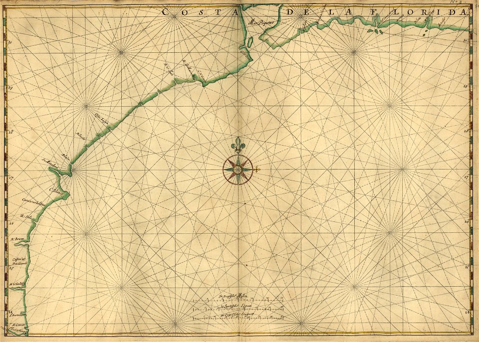 Map of the Gulf Coast from Florida to Mexico. LOC 2003623404