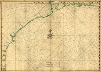 Map of the Gulf Coast from Florida to Mexico. LOC 2003623404