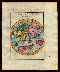 Map of the ancient Eastern hemisphere, 1719