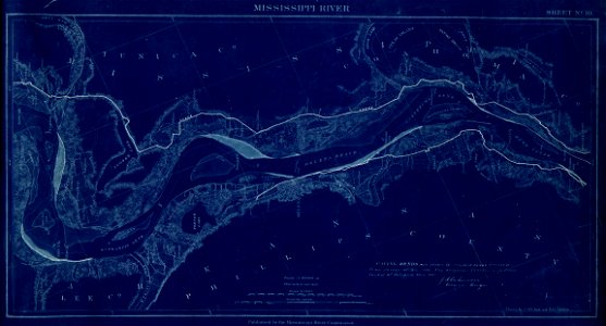 Map of the Mississippi River - from Cairo to Donaldsonville. LOC 95675177-13