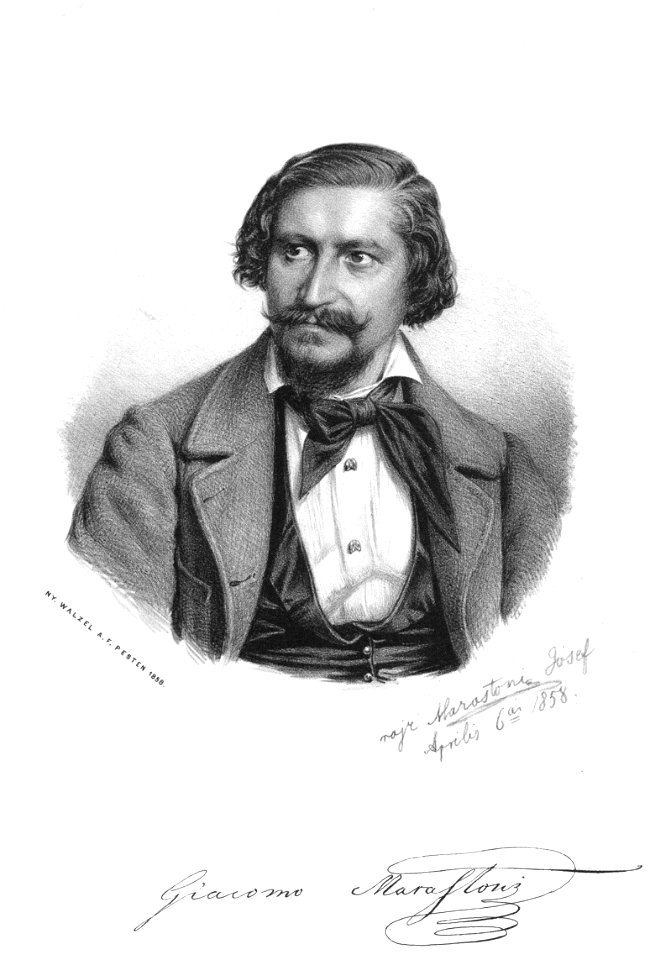 Marastoni Portrait of Jakab Marastoni 1858