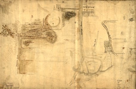 Map showing the Bowery Lane area of Manhattan. LOC 73691647
