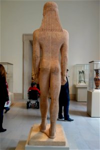 Marble statue of a kouros, MET, 19M04044