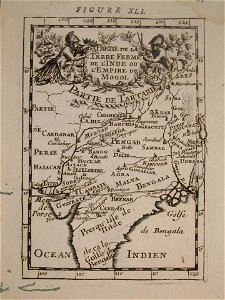 Map of the Mogul empire, 1683
