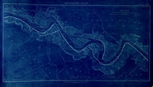 Map of the Mississippi River - from Cairo to Donaldsonville. LOC 95675177-27