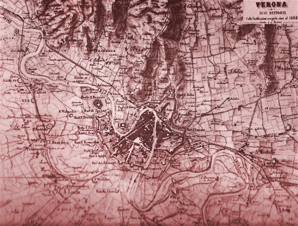 MappaProvinciaVerona1866