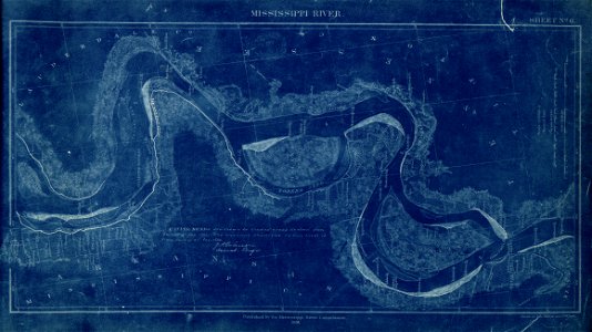 Map of the Mississippi River - from Cairo to Donaldsonville. LOC 95675177-8