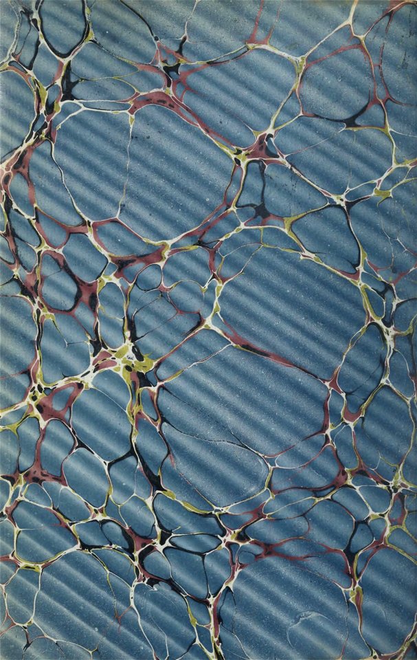 Marbled paper (1884) - Buffon - Œuvres complètes, éd. Lanessan, 1884, tome III (page 658 crop)