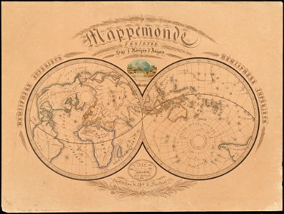 Mappemonde projetée sur l'horizon d'Angers (26904941926)