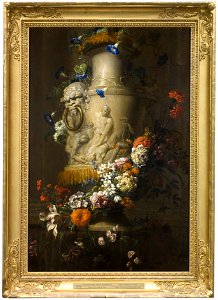 Marble Vase with Garland of Flowers (Jean-Baptiste Monnoyer) - Nationalmuseum - 18715