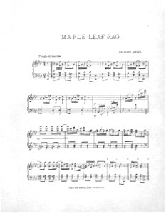 Maple Leaf Rag 1st ed 2 b