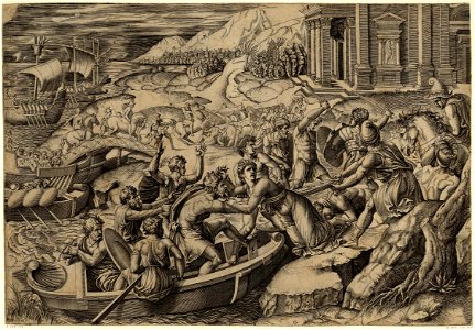 Marcantonio - Abduction of Helen, H,2.17