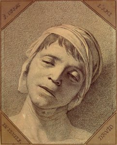 Marat dessin de David