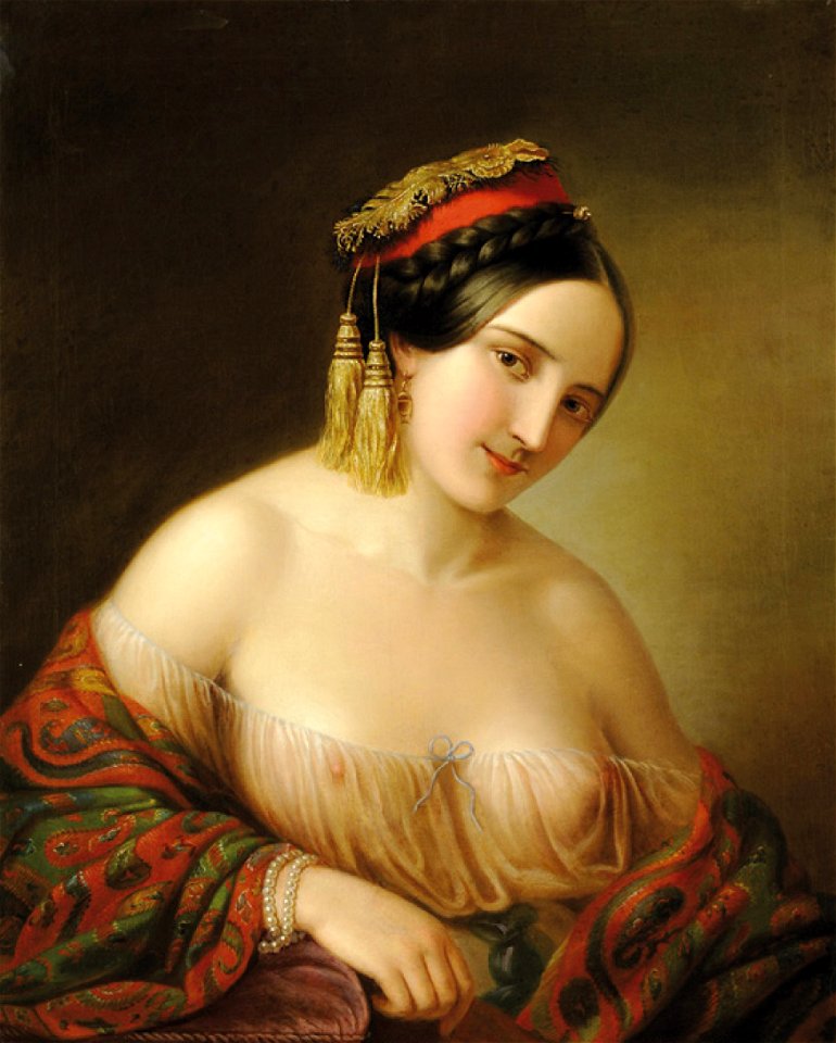 Marastoni Greek woman 1850