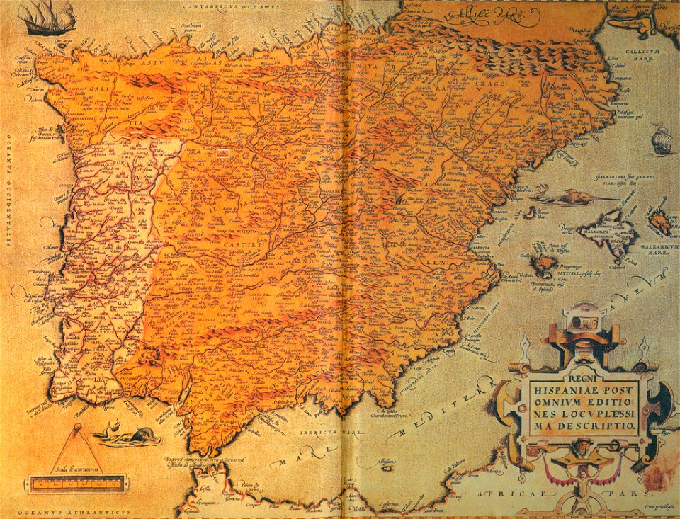Mapa-Abraham-Ortelius