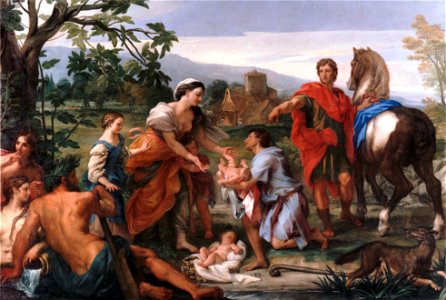 Carlo Maratta - The finding of Romulus and Remus