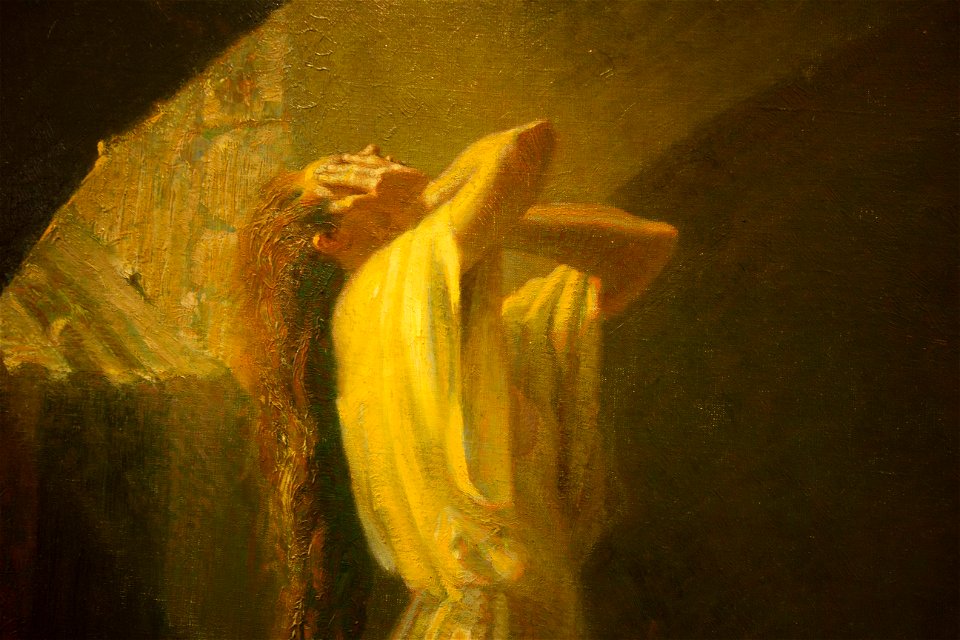 Marcel Roux - Le Désespoir - huile sur toile (1905) 02