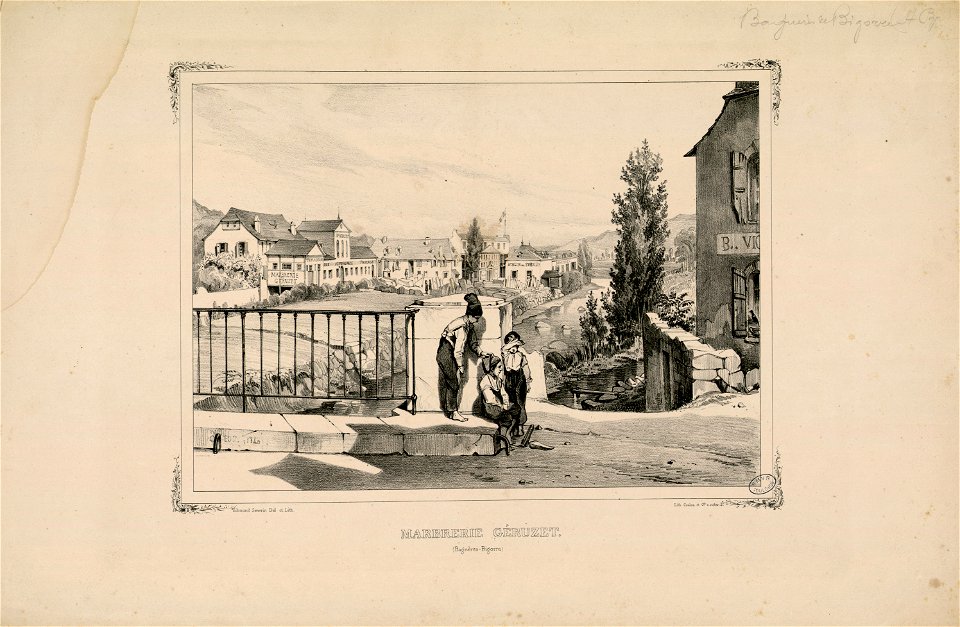 Marbrerie Géruzet (Bagnères-Bigorre) - Fonds Ancely - B315556101 A SEWRIN 003