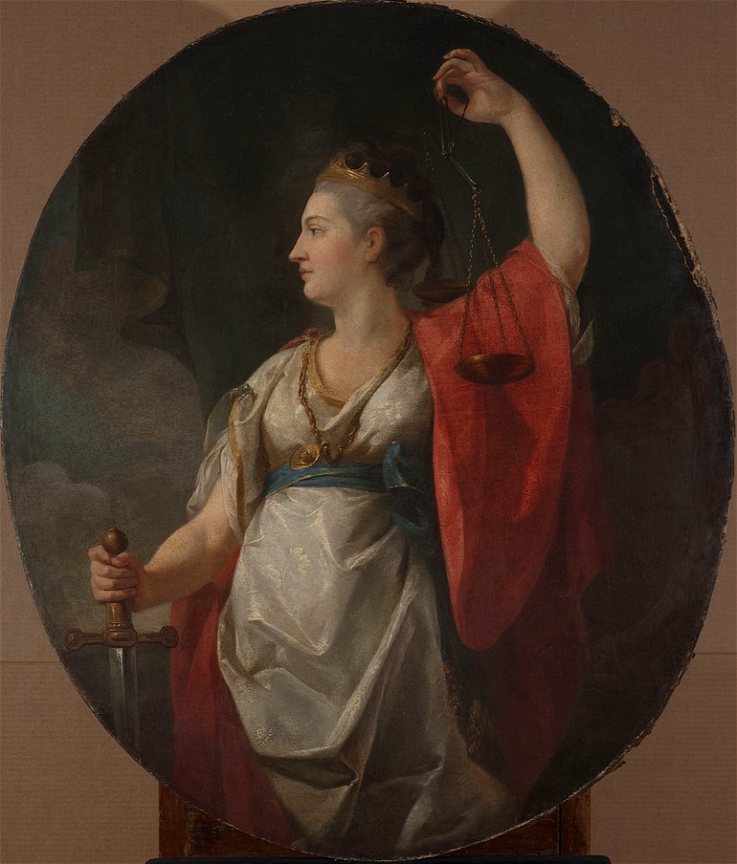 Marcello Bacciarelli - Allegory of Justice –Themis - MP 5511 - National Museum in Warsaw