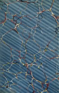 Marbled paper In 1884 - Buffon - Œuvres complètes, éd. Lanessan, 1884, tome III (page 659 crop)