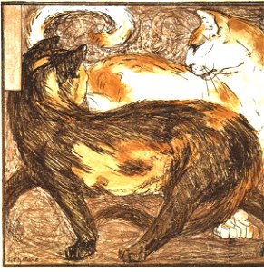 Marc - Zwei Katzen