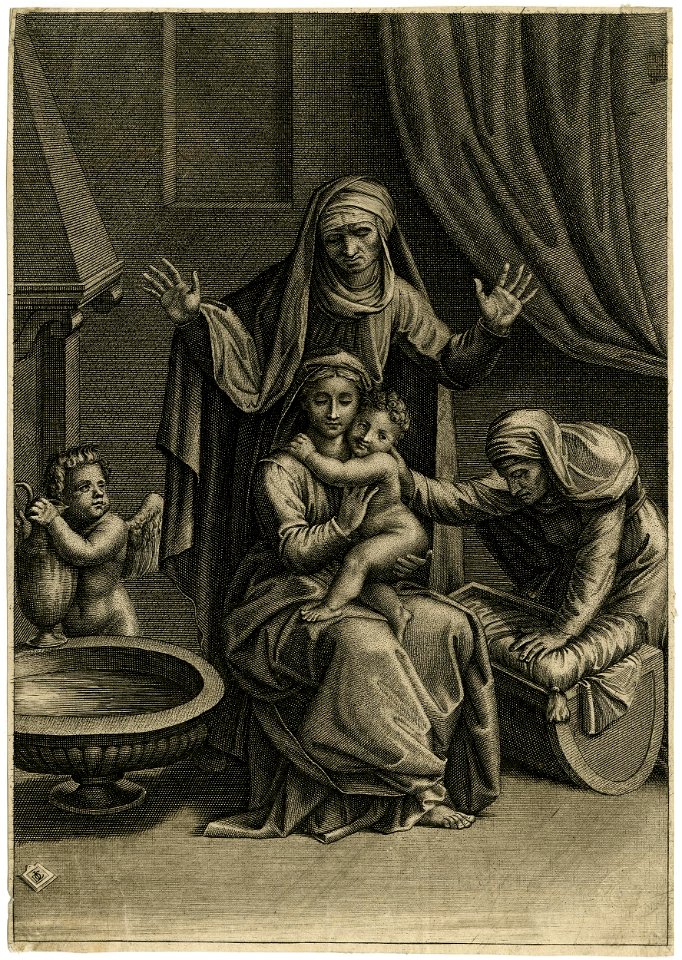 Marcantonio - After - The 'Virgin and the cradle', V,4.72