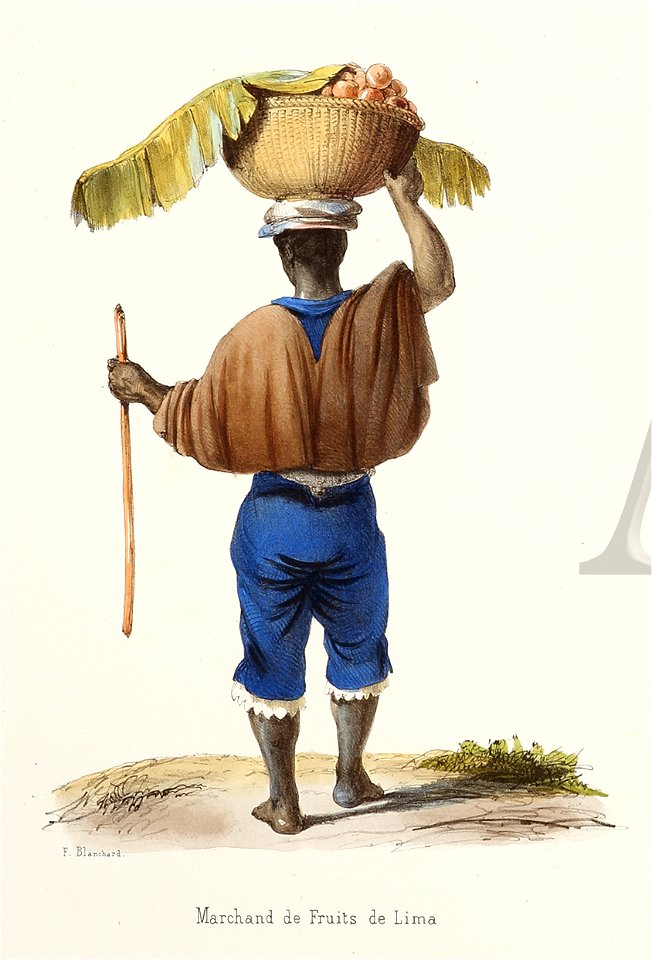 Marchande de Fruits de Lima