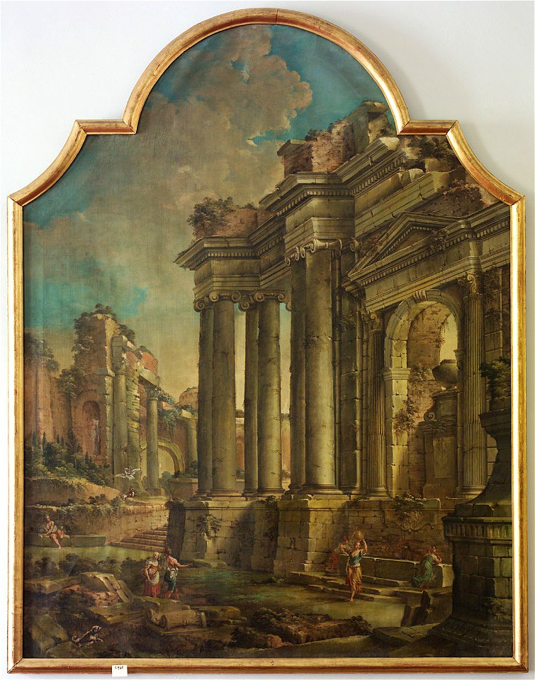 Marcantonio Chiarini - Ruinenlandschaft - GG 2948 - Kunsthistorisches Museum