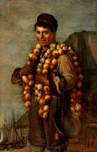 Marcellin Gilbert Desboutin - Le marchand d'oignons de la Riviera - PPP1000 - Musée des Beaux-Arts de la ville de Paris