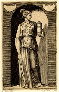 Marcantonio - Apollo, Minerva and the Muses, H,2.47