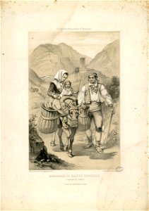 Marchands de raisins espagnols (revenant de Luchon) - Fonds Ancely - B315556101 A GORSE 5 001