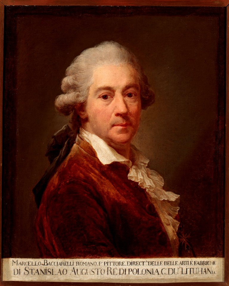 Marcello Bacciarelli - Self-portrait in a tailcoat - MP 313 - National Museum in Warsaw