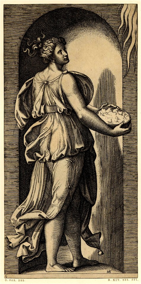 Marcantonio - Virtues, H,3.33