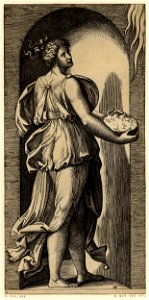 Marcantonio - Virtues, H,3.33