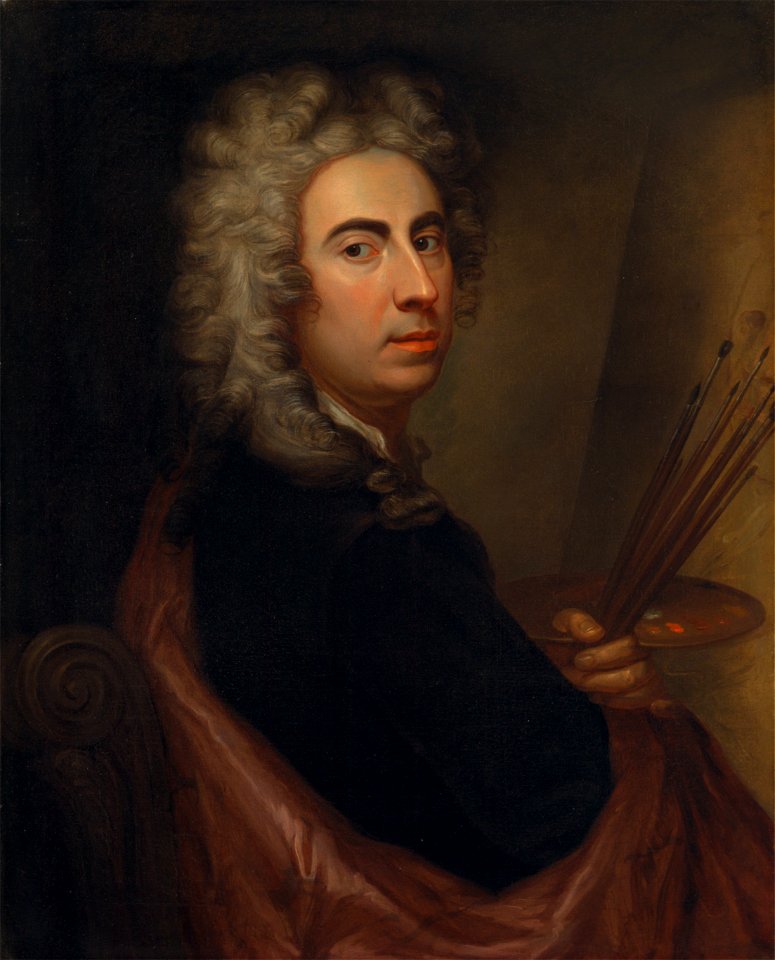 Marcellus Laroon the Elder - Self-Portrait (ca. 1700) - Google Art Project