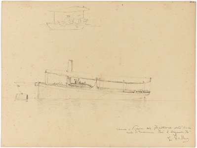 Lancia a Vapore dell' Ispettore dell' Arsenale di Marina, da Coleção Brasiliana Iconográfica