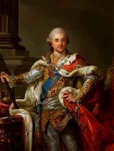 Marcello Bacciarelli - Portrait of Stanislaus Augustus Poniatowski in Coronation Robes - MNK II-a-362 - National Museum Kraków