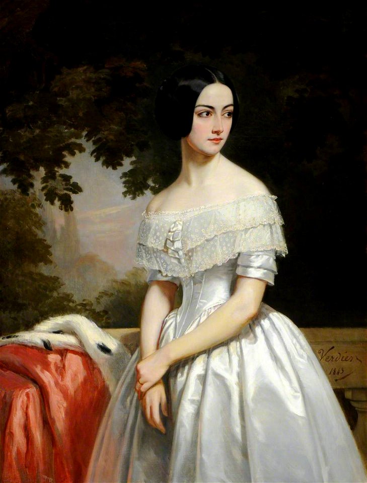 Marcel-Antoine Verdier (1817-1856) - Mary Matthews (1823–1890), Madame de La Chere - 998472 - National Trust