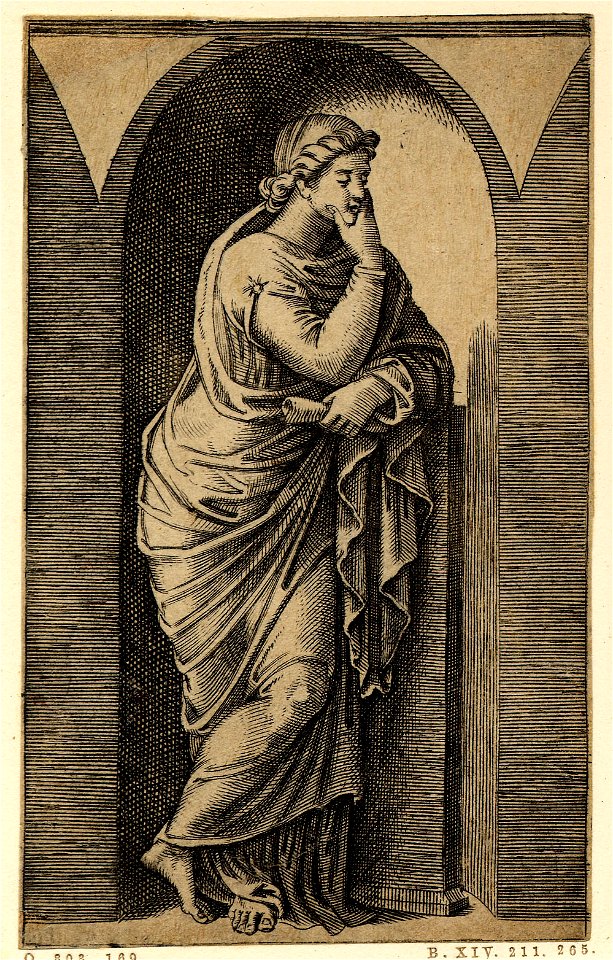 Marcantonio - Apollo, Minerva and the Muses, H,2.35