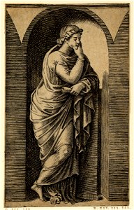 Marcantonio - Apollo, Minerva and the Muses, H,2.35
